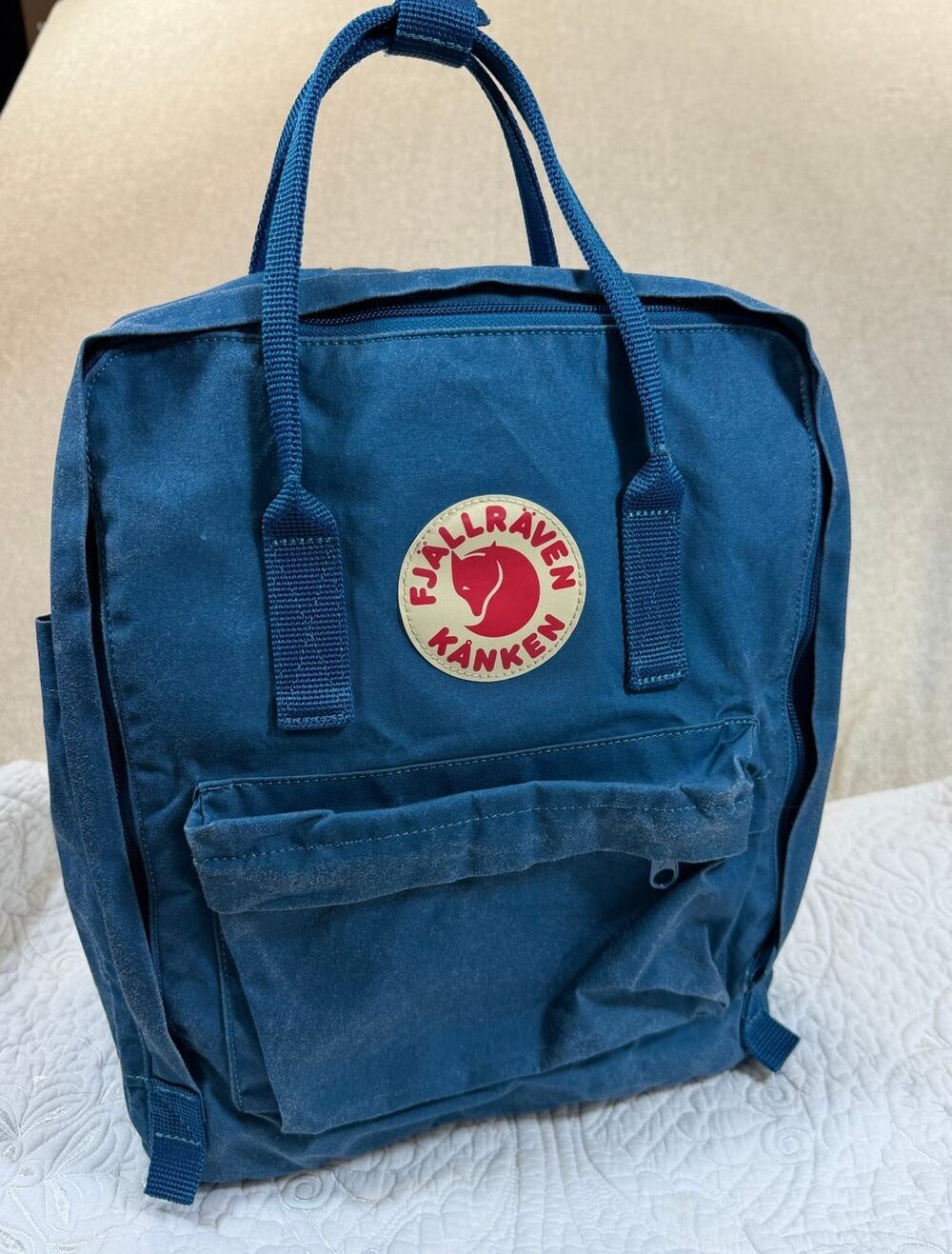 Fjallraven Blue Kanken Water Resistant Quick Dry Outdoor School Travel Backpack